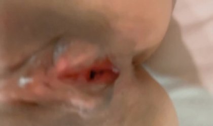 剃干净毛的蝴蝶逼