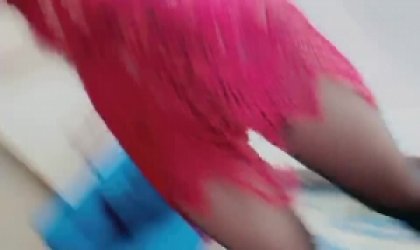 淫荡小肚兜之露脸口交