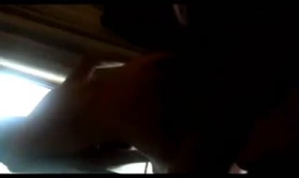 性欲爆棚的眼镜御姐拉着男友在阳台草她表情特别骚