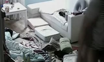 摄像头蹲点守候了10天终于拍到了这对夫妻日逼可惜错