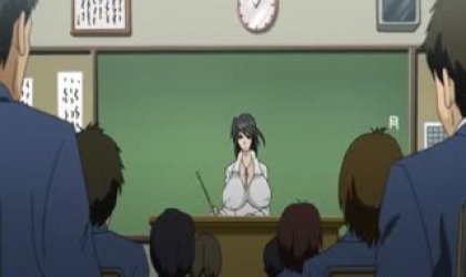 爆乳BOMB ＃3女教师若槻理沙 男生厕所充满危险男子トイレは危险がい