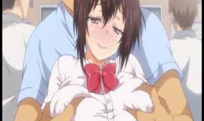 电车上开干学生妹! #01 看来纯情学生妹 原作